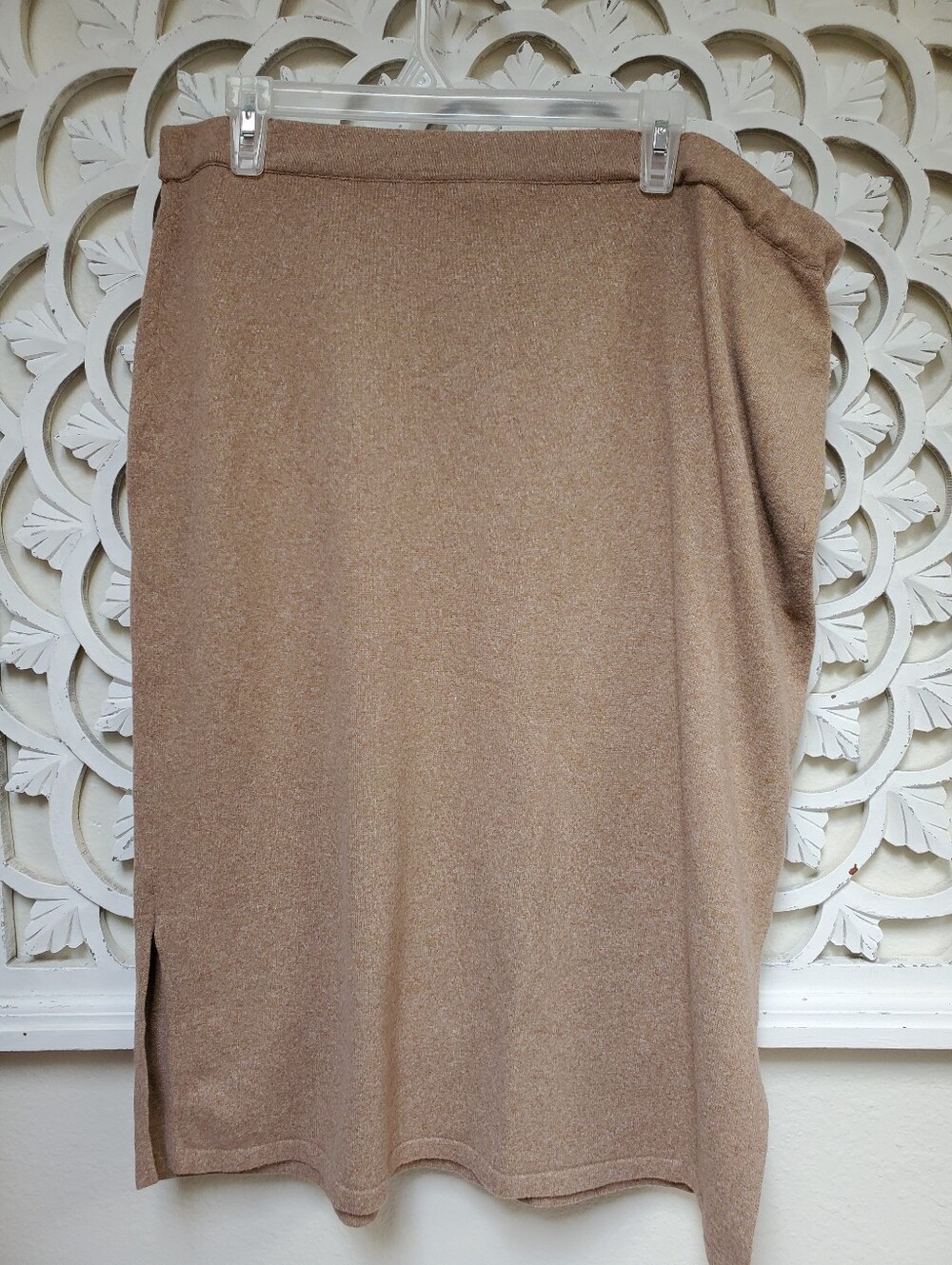 Vince Camuto Vince Camuto Whipstitched Sweater Skirt Size XL